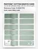 Product image 6 of the product “PANTONE® COTTON SWATCH CARD 13-6008 TCX Misty Jade ”