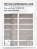 Product image 6 of the product “PANTONE® COTTON SWATCH CARD 14-0000 TCX Silver Gray ”