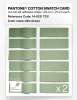 Product image 6 of the product “PANTONE® COTTON SWATCH CARD 14-0121 TCX Nile Green ”