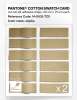 Product image 6 of the product “PANTONE® COTTON SWATCH CARD 14-0935 TCX Jojoba ”