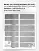 Product image 6 of the product “PANTONE® COTTON SWATCH CARD 14-4105 TCX Micro Chip ”