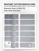Product image 6 of the product “PANTONE® COTTON SWATCH CARD 14-4106 TCX Gray Dawn ”