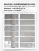 Product image 6 of the product “PANTONE® COTTON SWATCH CARD 14-4201 TCX Lunar Rock ”