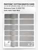 Product image 6 of the product “PANTONE® COTTON SWATCH CARD 14-4203 TCX Vapor Blue ”