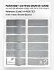 Artikelbild 6 des Artikels “PANTONE® COTTON SWATCH CARD 14-4309 TCX Secret Spaces “
