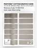 Product image 6 of the product “PANTONE® COTTON SWATCH CARD 14-4501 TCX Silver Lining ”