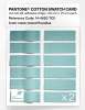 Product image 6 of the product “PANTONE® COTTON SWATCH CARD 14-4620 TCX Island Paradise ”