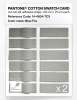 Product image 6 of the product “PANTONE® COTTON SWATCH CARD 14-4804 TCX Blue Fox ”