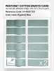 Product image 6 of the product “PANTONE® COTTON SWATCH CARD 14-4809 TCX Eggshell Blue ”