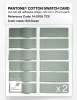 Product image 6 of the product “PANTONE® COTTON SWATCH CARD 14-5706 TCX Silt Green ”