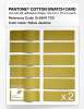 Product image 6 of the product “PANTONE® COTTON SWATCH CARD 15-0647 TCX Yellow Jasmine ”