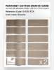 Product image 6 of the product “PANTONE® COTTON SWATCH CARD 15-1215 TCX Sesame ”