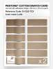 Product image 6 of the product “PANTONE® COTTON SWATCH CARD 15-1220 TCX Lattè ”