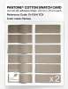 Product image 6 of the product “PANTONE® COTTON SWATCH CARD 15-1304 TCX Humus ”