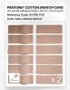 Product image 6 of the product “PANTONE® COTTON SWATCH CARD 15-1319 TCX Almost Apricot ”