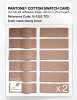 Product image 6 of the product “PANTONE® COTTON SWATCH CARD 15-1322 TCX Dusty Coral ”