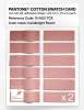 Product image 6 of the product “PANTONE® COTTON SWATCH CARD 15-1621 TCX Candlelight Peach ”