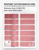 Product image 6 of the product “PANTONE® COTTON SWATCH CARD 15-1626 TCX Salmon Rose ”
