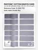 Product image 6 of the product “PANTONE® COTTON SWATCH CARD 15-3909 TCX Cosmic Sky ”