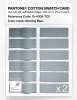 Product image 6 of the product “PANTONE® COTTON SWATCH CARD 15-4309 TCX Sterling Blue ”