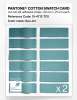 Product image 6 of the product “PANTONE® COTTON SWATCH CARD 15-4713 TCX Sea Jet ”