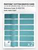 Product image 6 of the product “PANTONE® COTTON SWATCH CARD 15-4722 TCX Capri ”