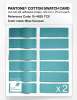 Product image 6 of the product “PANTONE® COTTON SWATCH CARD 15-4825 TCX Blue Curacao ”