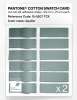 Product image 6 of the product “PANTONE® COTTON SWATCH CARD 15-5207 TCX Aquifer ”