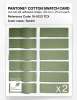 Product image 6 of the product “PANTONE® COTTON SWATCH CARD 16-0123 TCX Tendril ”