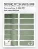 Product image 6 of the product “PANTONE® COTTON SWATCH CARD 16-0220 TCX Mistletoe ”