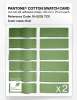 Product image 6 of the product “PANTONE® COTTON SWATCH CARD 16-0235 TCX Kiwi ”