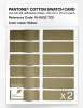 Product image 6 of the product “PANTONE® COTTON SWATCH CARD 16-0632 TCX Willow ”