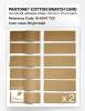 Product image 6 of the product “PANTONE® COTTON SWATCH CARD 16-0947 TCX Bright Gold ”