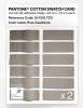 Product image 6 of the product “PANTONE® COTTON SWATCH CARD 16-1103 TCX Pure Cashmere ”
