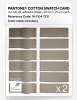 Product image 6 of the product “PANTONE® COTTON SWATCH CARD 16-1104 TCX Crockery ”