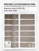 Product image 6 of the product “PANTONE® COTTON SWATCH CARD 16-1106 TCX Tuffet ”