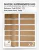 Product image 6 of the product “PANTONE® COTTON SWATCH CARD 16-1143 TCX Honey Yellow ”