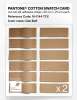Product image 6 of the product “PANTONE® COTTON SWATCH CARD 16-1144 TCX Oak Buff ”