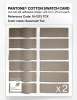 Product image 6 of the product “PANTONE® COTTON SWATCH CARD 16-1213 TCX Savannah Tan ”