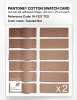 Product image 6 of the product “PANTONE® COTTON SWATCH CARD 16-1327 TCX Toasted Nut ”