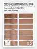 Product image 6 of the product “PANTONE® COTTON SWATCH CARD 16-1332 TCX Pheasant ”