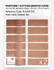 Product image 6 of the product “PANTONE® COTTON SWATCH CARD 16-1338 TCX Copper Tan ”
