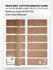 Product image 6 of the product “PANTONE® COTTON SWATCH CARD 16-1341 TCX Butterum ”