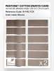 Product image 6 of the product “PANTONE® COTTON SWATCH CARD 16-1412 TCX Stucco ”