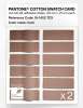 Product image 6 of the product “PANTONE® COTTON SWATCH CARD 16-1422 TCX Cork ”