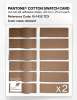 Product image 6 of the product “PANTONE® COTTON SWATCH CARD 16-1432 TCX Almond ”