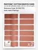 Product image 6 of the product “PANTONE® COTTON SWATCH CARD 16-1450 TCX Flamingo ”