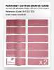 Product image 6 of the product “PANTONE® COTTON SWATCH CARD 16-1723 TCX Confetti ”