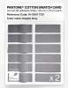 Product image 6 of the product “PANTONE® COTTON SWATCH CARD 16-3907 TCX Dapple Gray ”