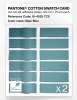 Product image 6 of the product “PANTONE® COTTON SWATCH CARD 16-4525 TCX Maui Blue ”